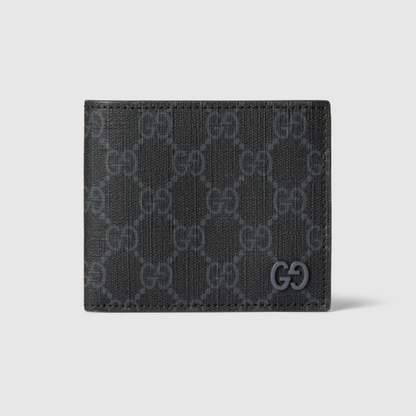 Gucci Grey interior GG bi-fold wallet