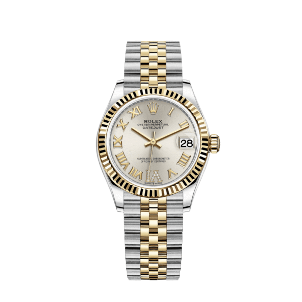 Rolex Datejust 31 278273 ‘Ladies’ Yellow Gold Stainless Steel Silver Dial
