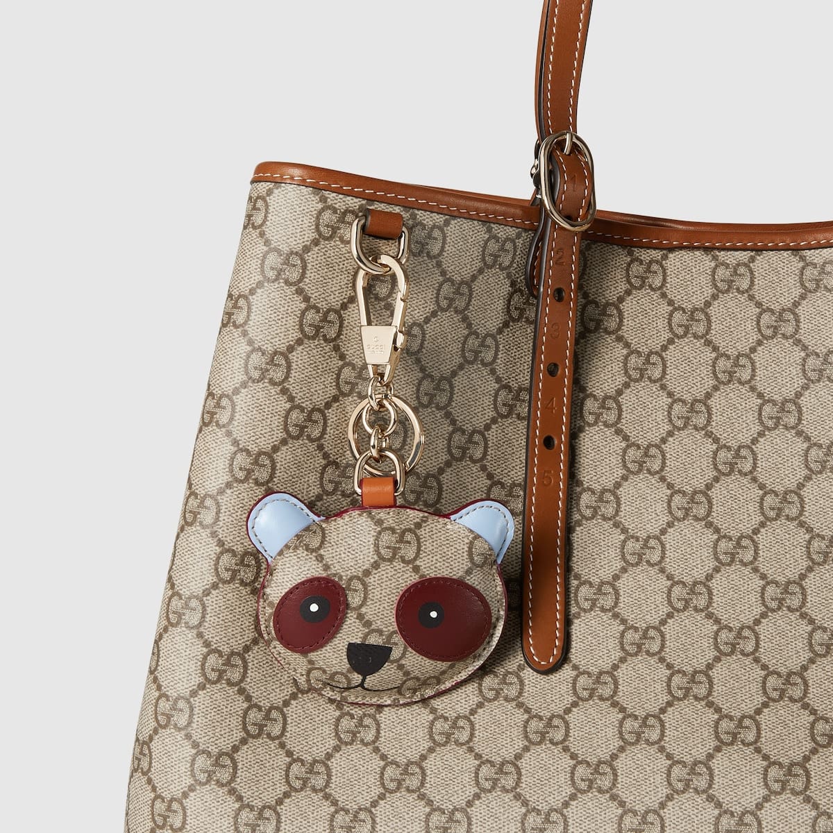 GUCCI Panda-shaped bag charm - 图片 4