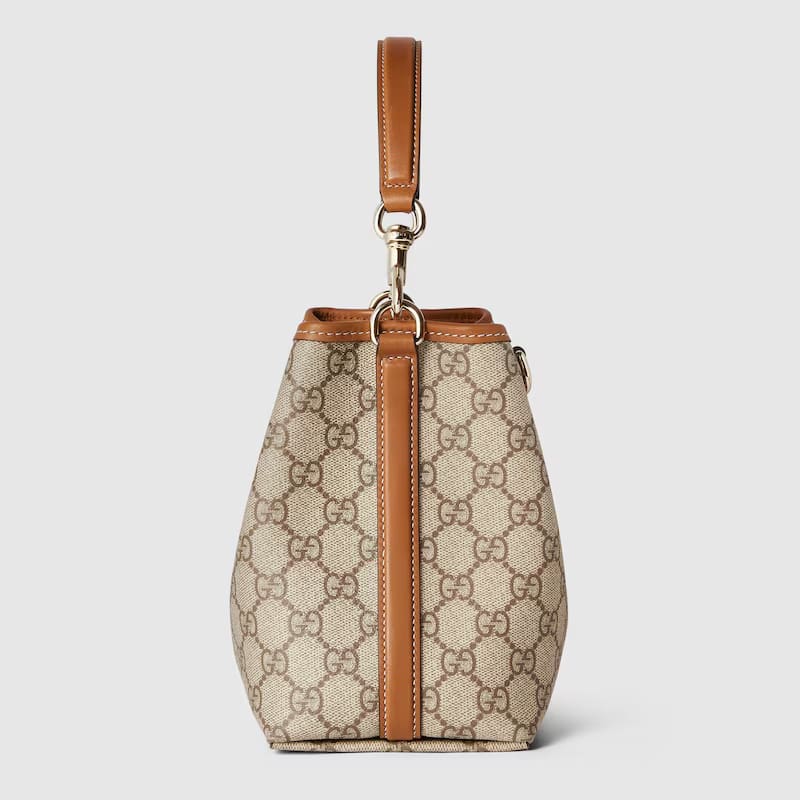Gucci GG Emblem mini bucket bag - 图片 3