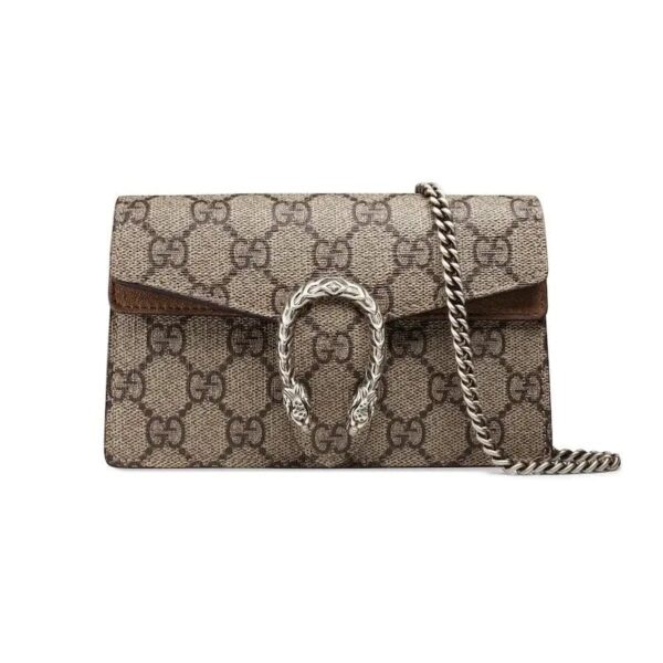 GUCCI DIONYSUS SERIES GG SUPREME CANVAS SUPER MINI HANDBAG
