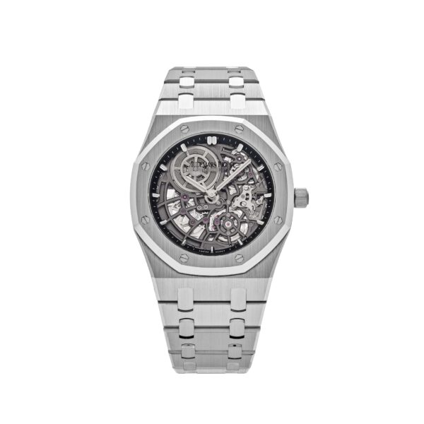 Audemars Piguet Royal Oak 16204BC.OO.1240BC.01 ‘Jumbo’ Extra-Thin Openworked White Gold
