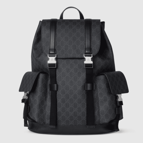 GUCCI BLACK LARGE BACKPACK