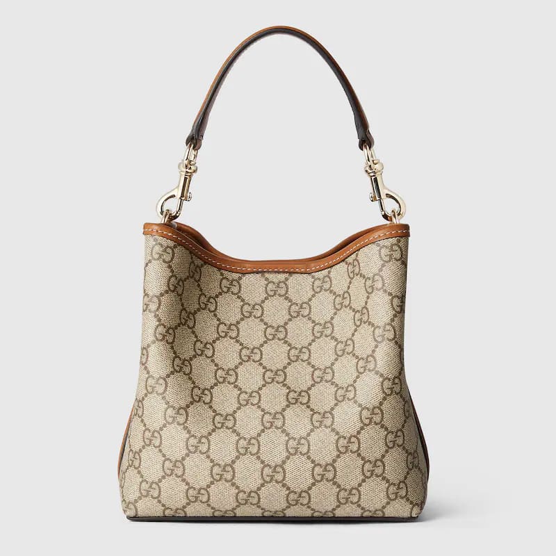 Gucci GG Emblem mini bucket bag - 图片 5