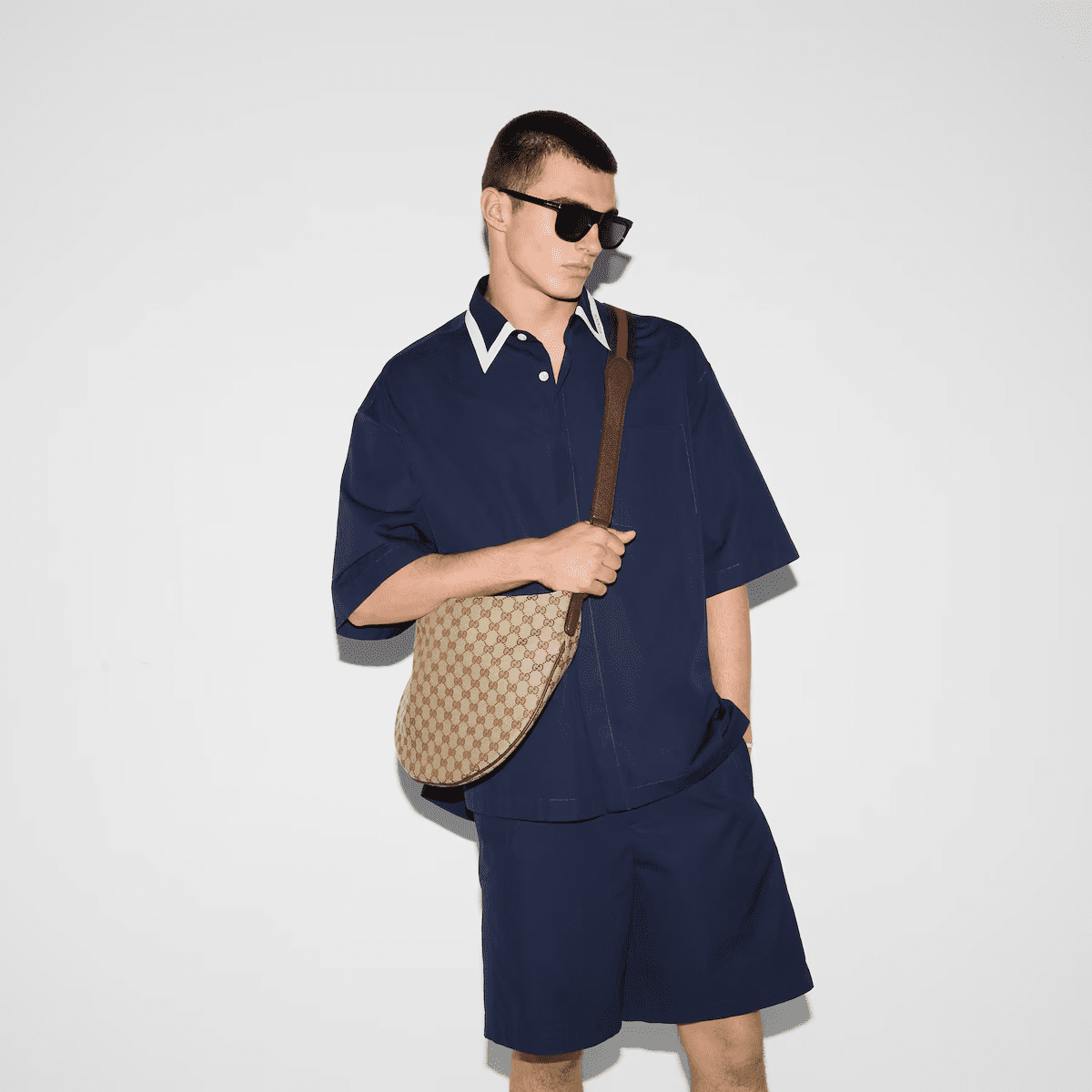 GUCCI B MEDIUM SHOULDER BAG - 图片 8