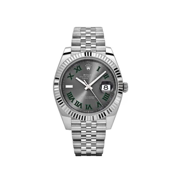 Rolex Datejust 41 126334 ‘Wimbledon’ Stainless Steel Slate Dial Jubilee (2025)