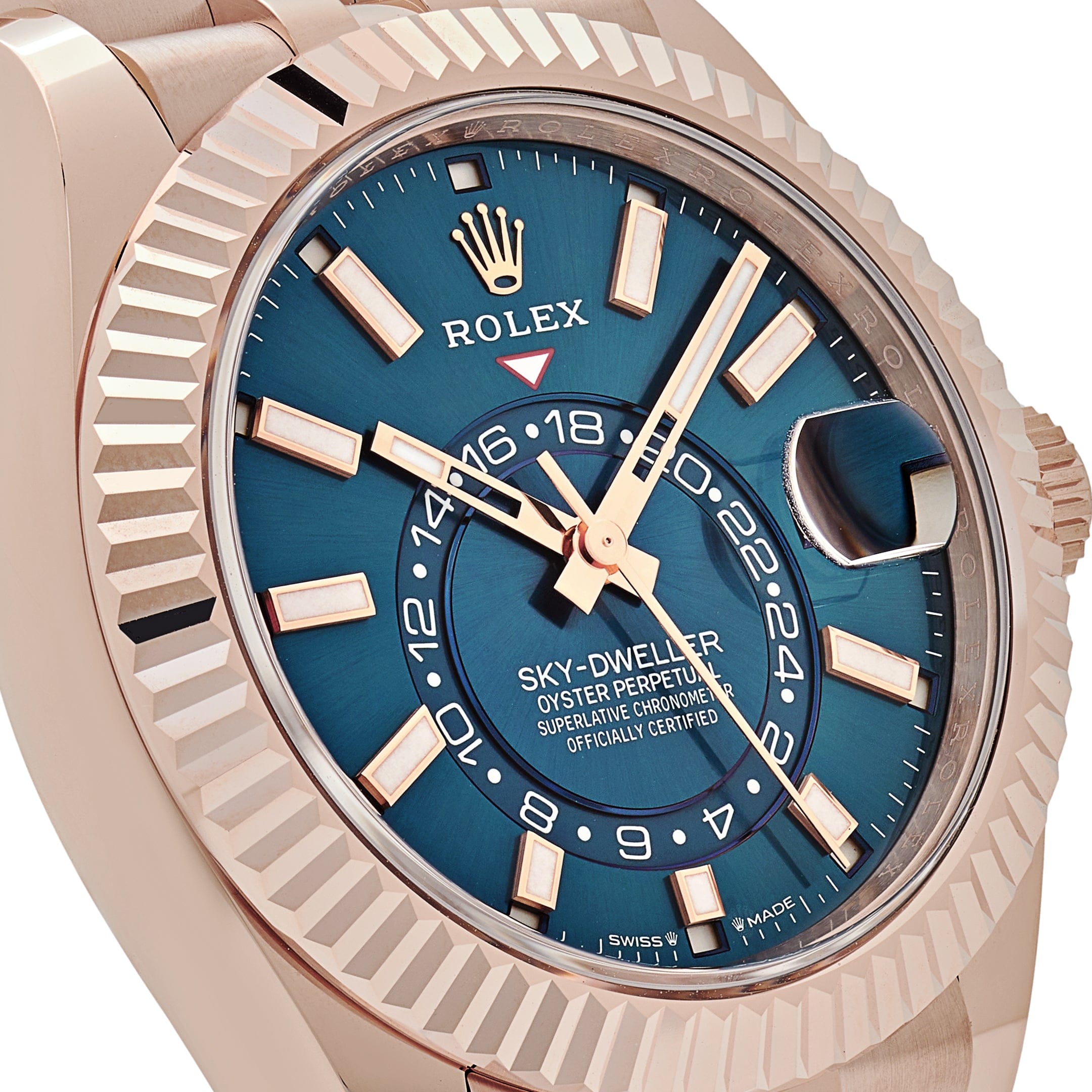 Rolex Sky-Dweller 336935 Everose Gold Blue Dial Jubilee - 图片 5