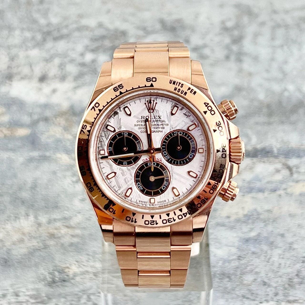 Rolex Daytona 116505 Rose Gold Meteorite Dial - 图片 2