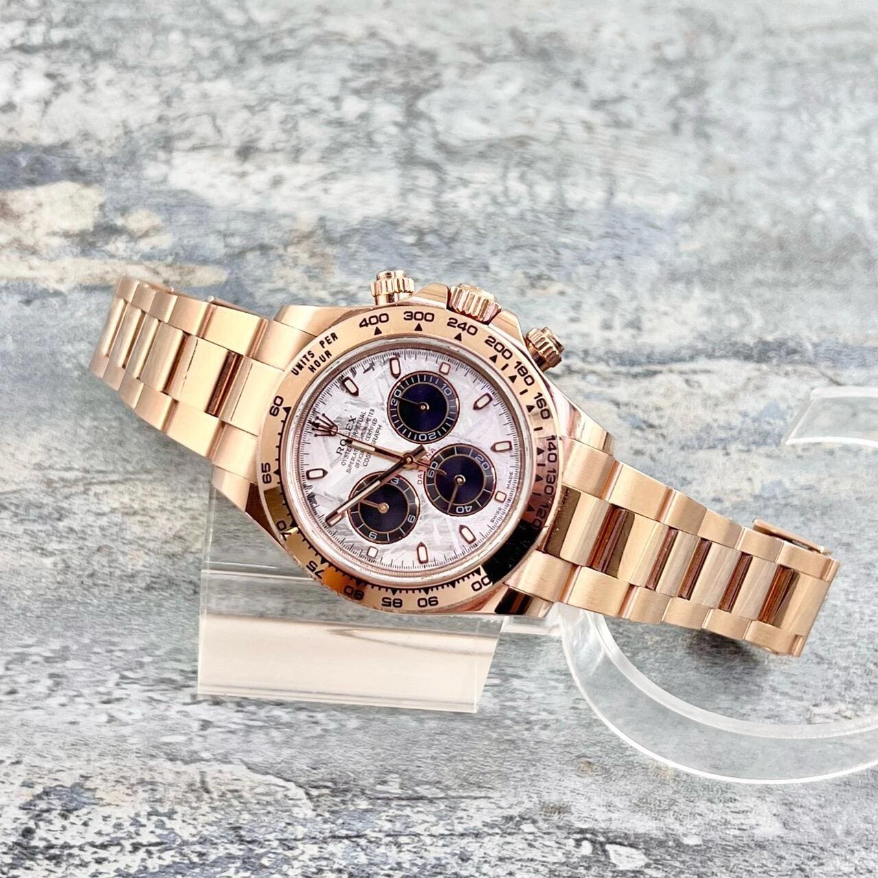 Rolex Daytona 116505 Rose Gold Meteorite Dial - 图片 3