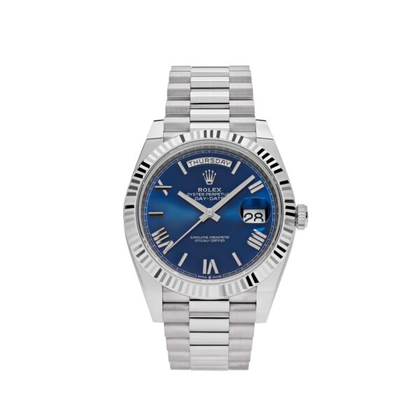 Rolex Day-Date 40 228239 White Gold Blue Dial (2023)