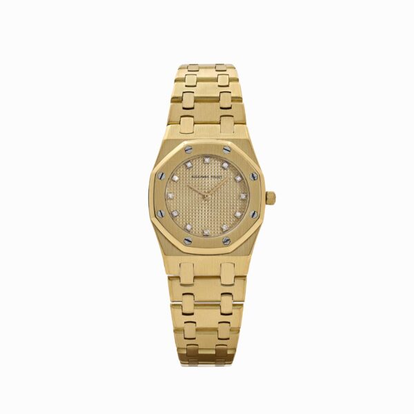 Audemars Piguet Royal Oak Vintage ‘Ladies’ Yellow Gold Champagne Diamond Dial Quartz