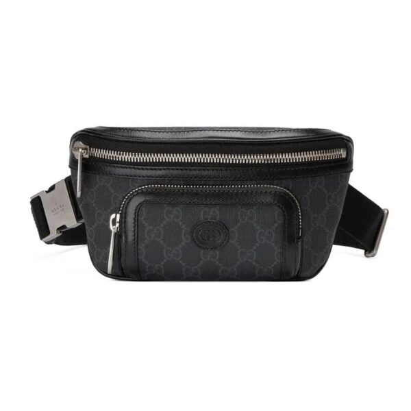 GUCCI BELT BAG WITH INTERLOCKING G
