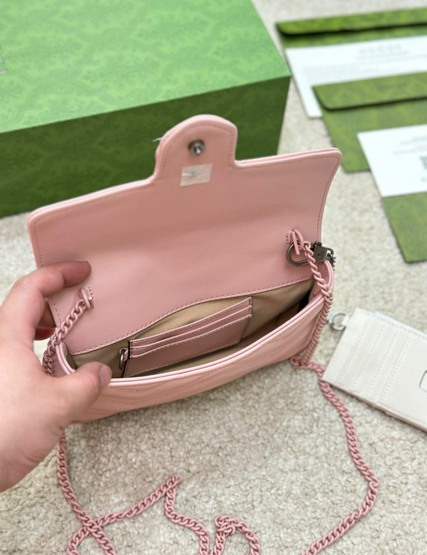 GUCCI MARMONT MINI BAG - 图片 10