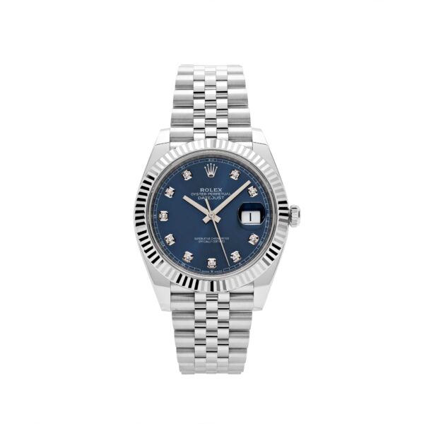 Rolex Datejust 41 126334 Stainless Steel Blue Diamond Dial Jubilee (2023)