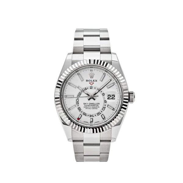 Rolex Sky-Dweller 326934 Stainless Steel White Dial Oyster