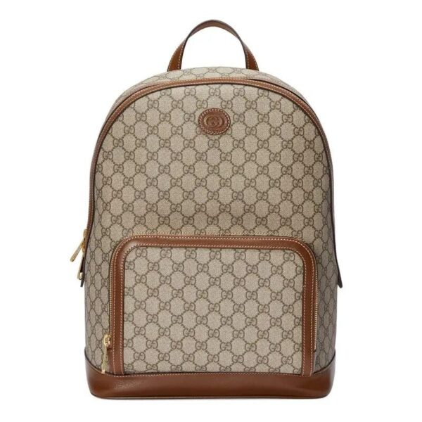 GUCCI MEDIUM BACKPACK WITH INTERLOCKING G