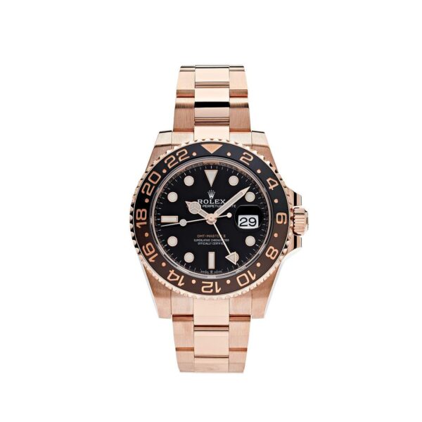 Rolex GMT-Master II 126715CHNR ‘Root Beer’ Rose Gold Black Dial (2020)