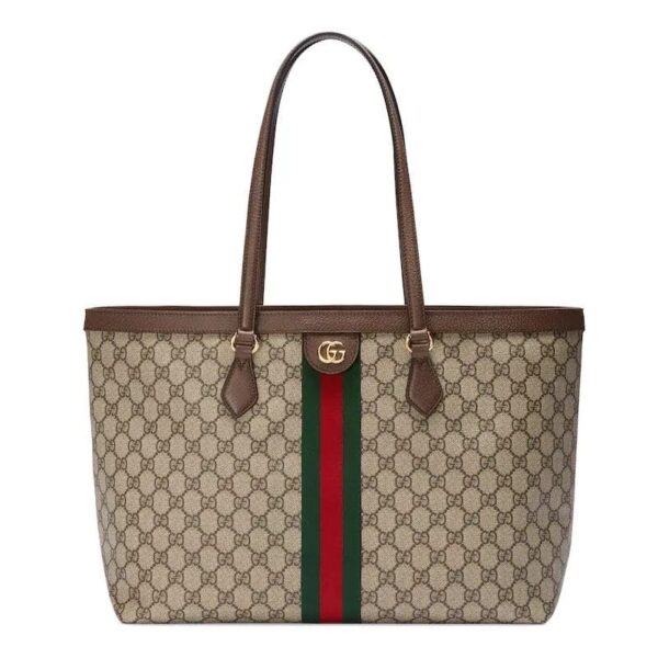 GUCCI OPHIDIA GG MEDIUM TOTE