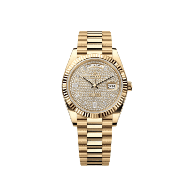 Rolex Day-Date 40 228238 Yellow Gold Diamond Pav?? Dial (2025)