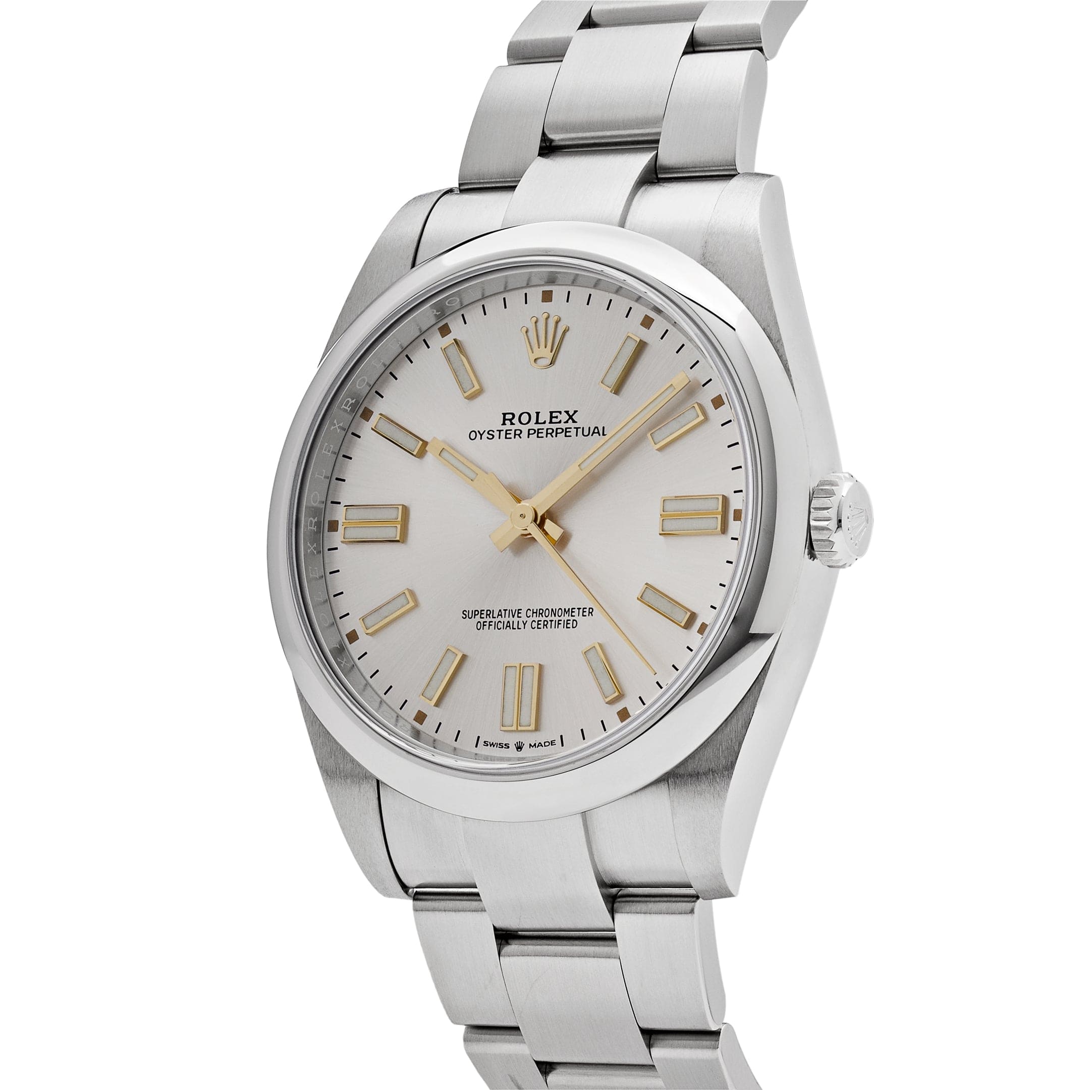 Rolex Oyster Perpetual 41 124300 Stainless Steel Silver Dial (2024) - 图片 3
