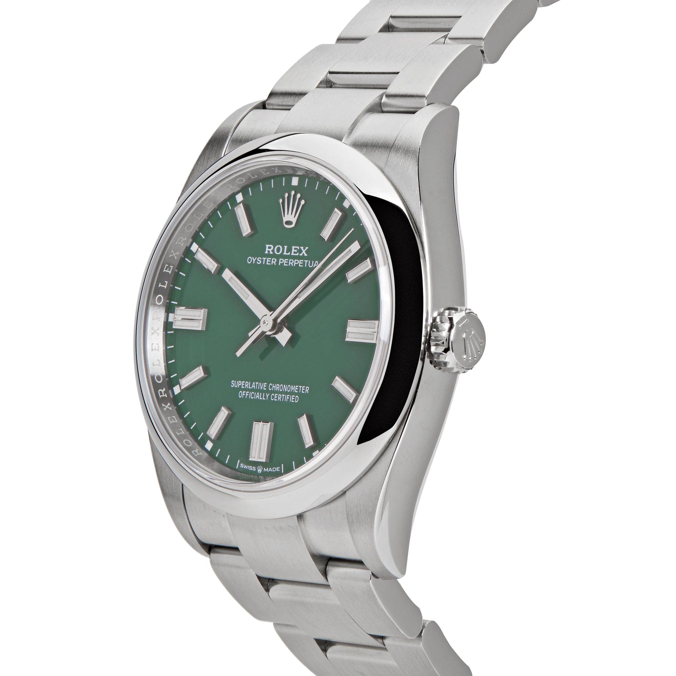 Rolex Oyster Perpetual 36 126000 Stainless Steel Green Dial - 图片 2