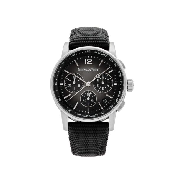 Audemars Piguet Code 11.59 26393NB.OO.A002KB.01 Selfwinding Chronograph Black Ceramic White Gold Grey Dial