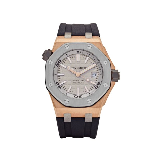 Audemars Piguet Royal Oak Offshore 15711OI.OO.A006CA.01 Diver Rose Gold Grey Dial Limited Edition