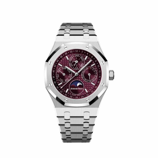 Audemars Piguet Royal Oak Perpetual Calendar 26574BC.OO.1220BC.01 ‘Special Edition’ White Gold Burgundy Dial