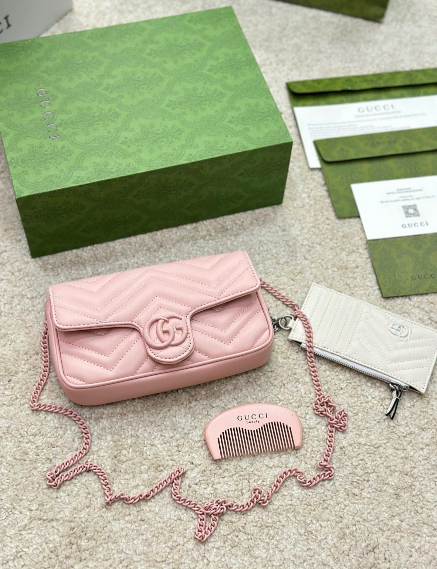 GUCCI MARMONT MINI BAG - 图片 12