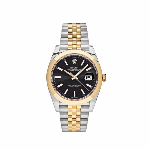 Rolex Datejust 41 126303 Stainless Steel Yellow Gold Black Dial Jubilee (2022)