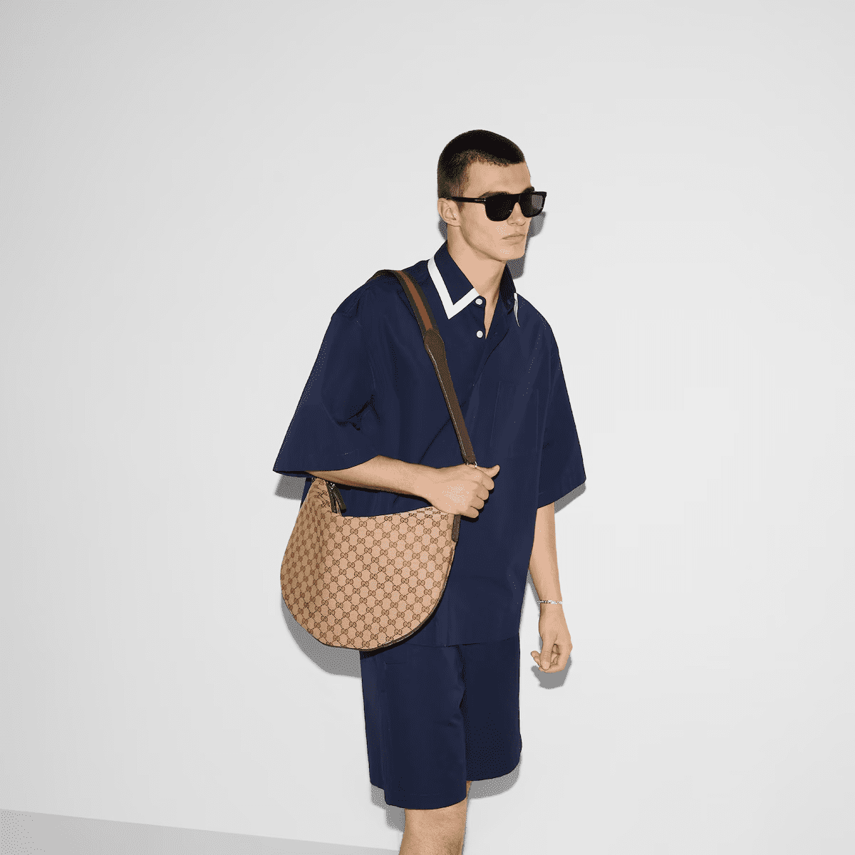 GUCCI B MEDIUM SHOULDER BAG - 图片 4