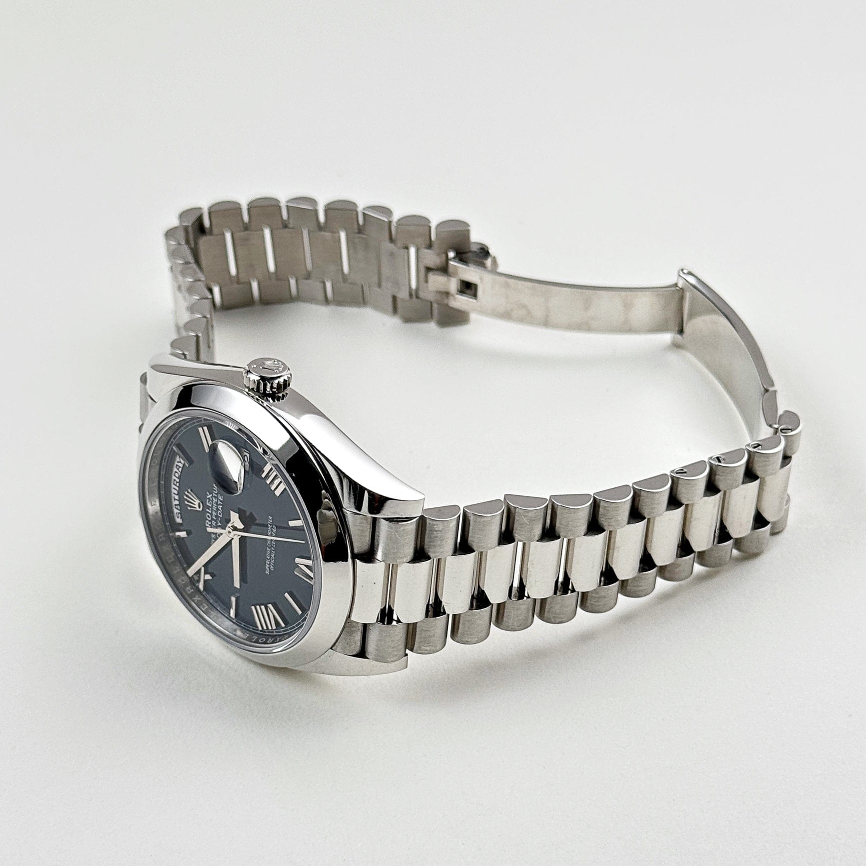 Rolex Day-Date 40 228206 Platinum Blue Dial (2022) - 图片 4