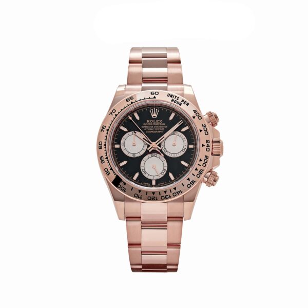 Rolex Daytona 126505 Rose Gold Bright Black Dial (2024)