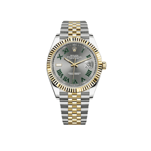 Rolex Datejust 41 126333 ‘Wimbledon’ Yellow Gold Stainless Steel Slate Jubilee (2025)