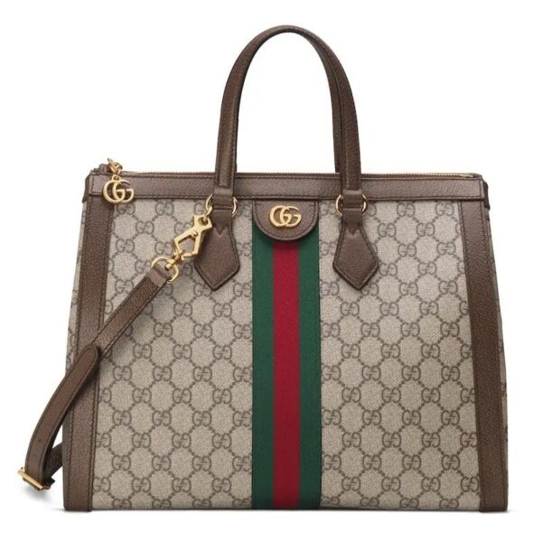 GUCCI OPHIDIA MEDIUM TOP HANDLE BAG