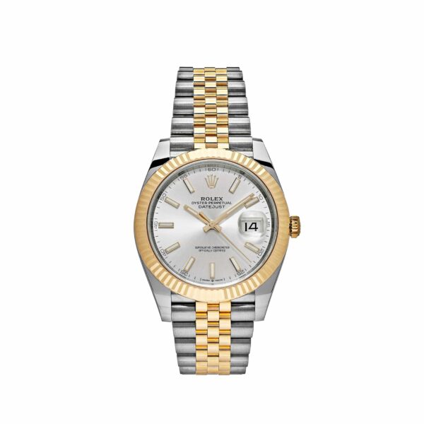 Rolex Datejust 41 126333 Yellow Gold Stainless Steel Silver Dial (2022)