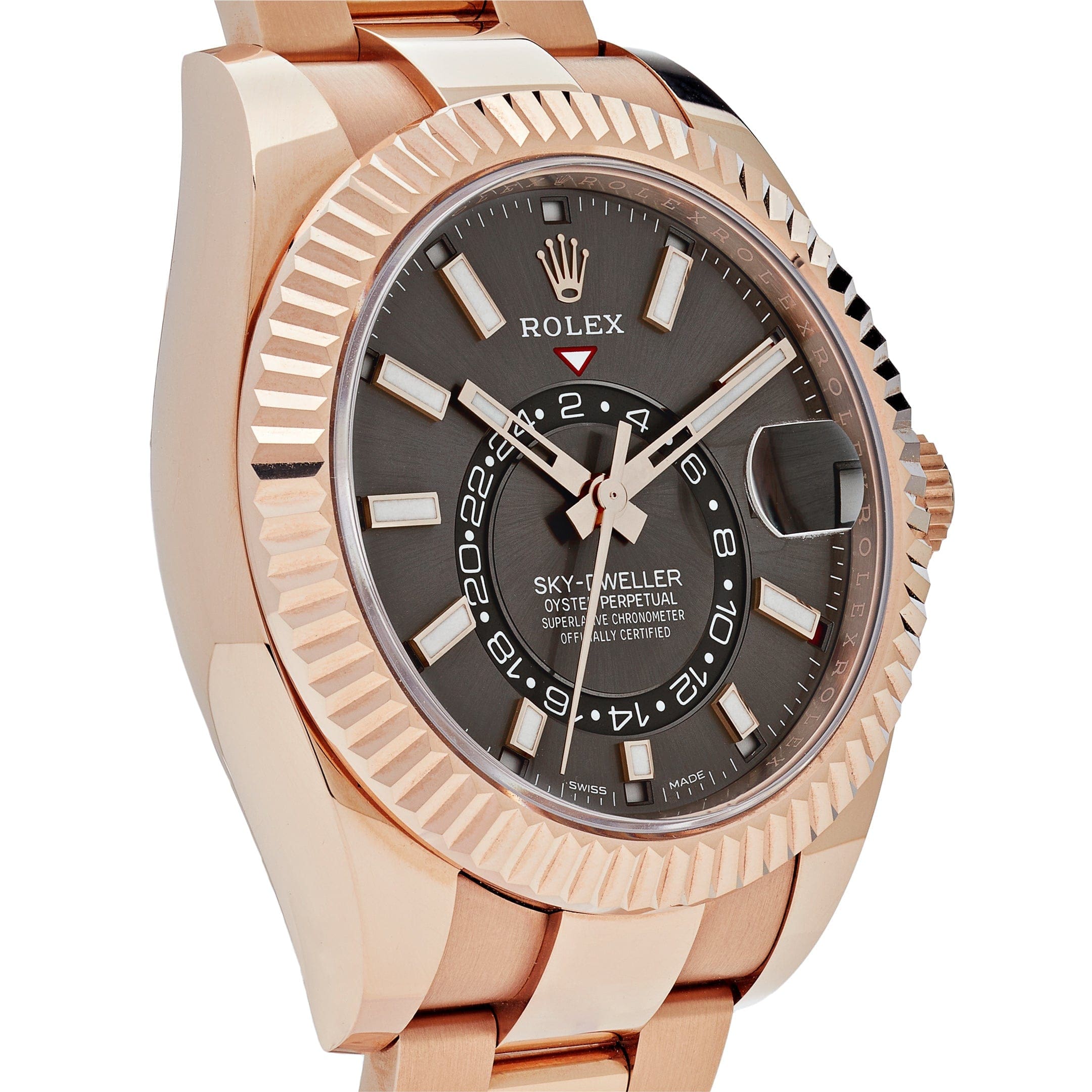 Rolex Sky-Dweller 326935 Rose Gold Rhodium Slate Grey Dial (2022) - 图片 3