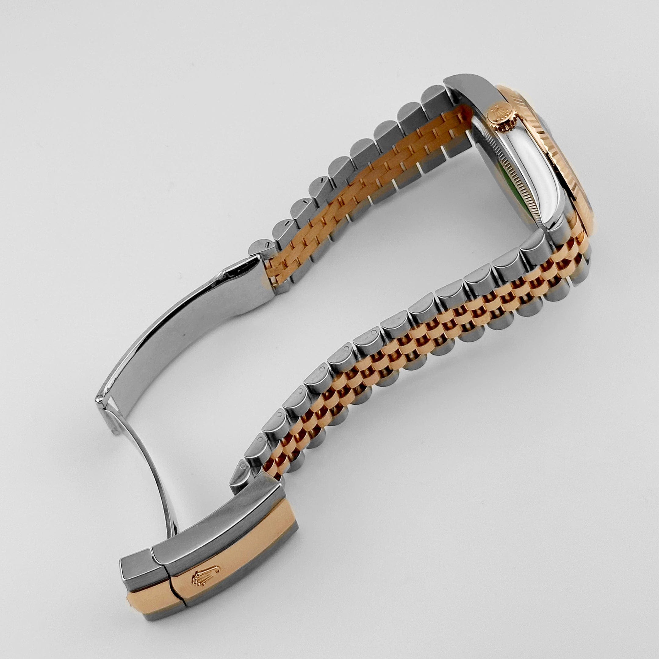 Rolex Datejust 36 126231 Rose Gold Stainless Steel Slate Motif Diamond Dial (2023) - 图片 8