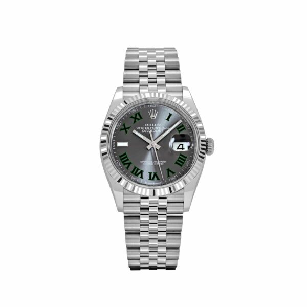 Rolex Datejust 36 126234 Stainless Steel Slate ‘Wimbledon’ Dial Jubilee (2025)