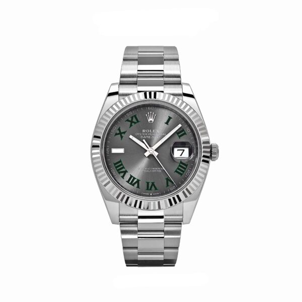 Rolex Datejust 41 126334 ‘Wimbledon’ Stainless Steel Slate Dial Oyster (2024)