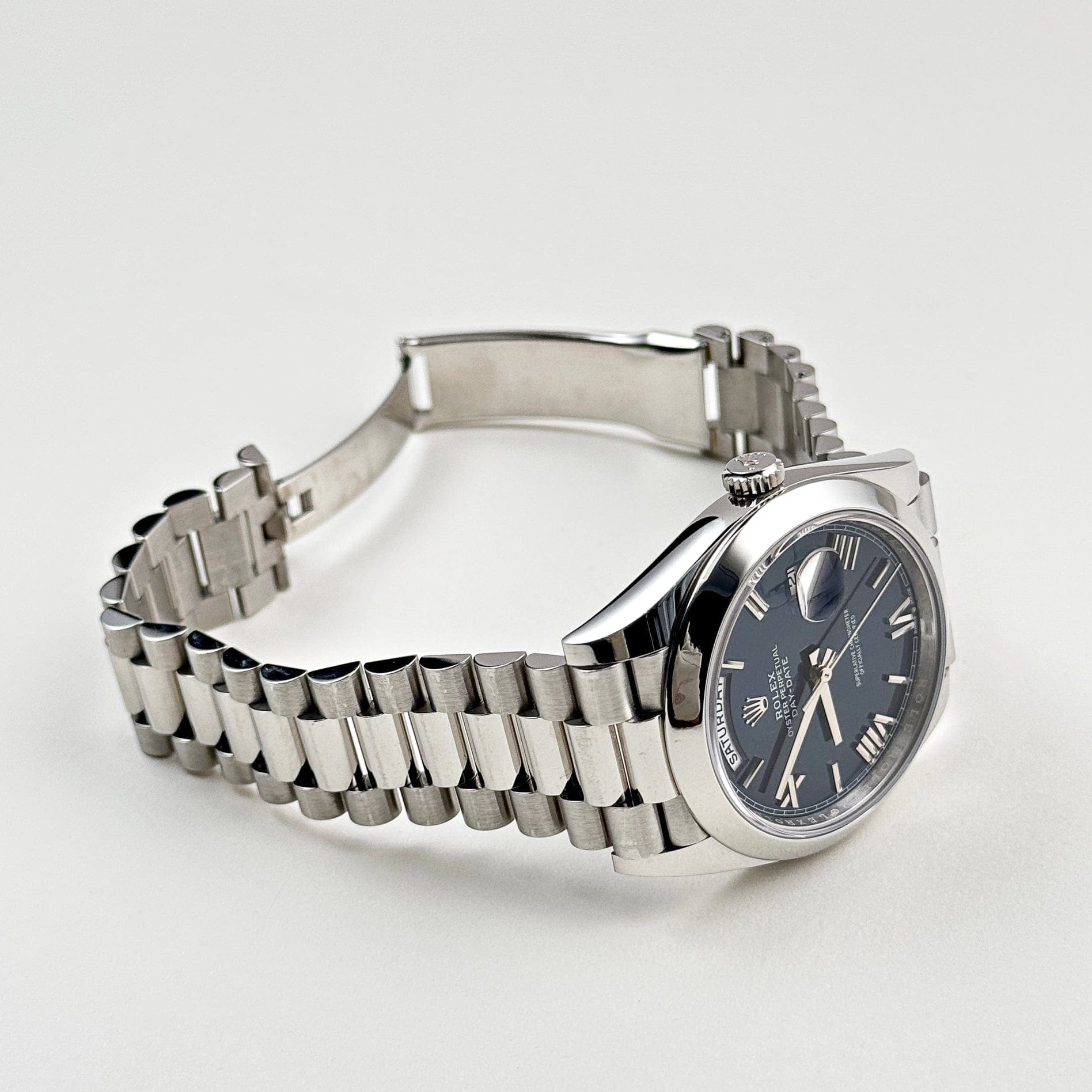 Rolex Day-Date 40 228206 Platinum Blue Dial (2022) - 图片 5