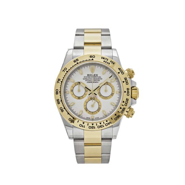 Rolex Daytona 116503 Two-Tone Yellow Gold Stainless Steel White Dial (2020)