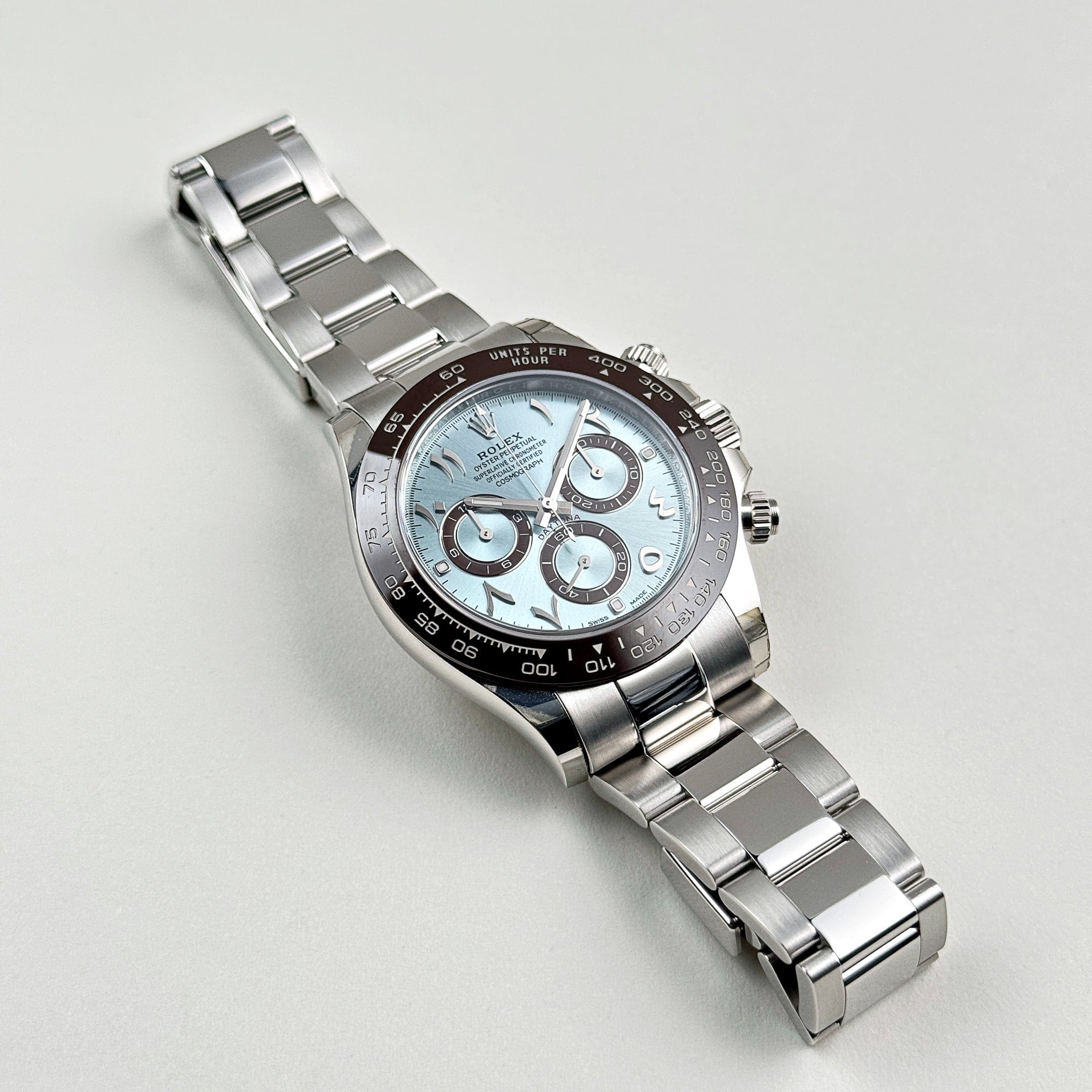 Rolex Daytona 116506 Platinum Ice Blue Arabic Dial - 图片 3
