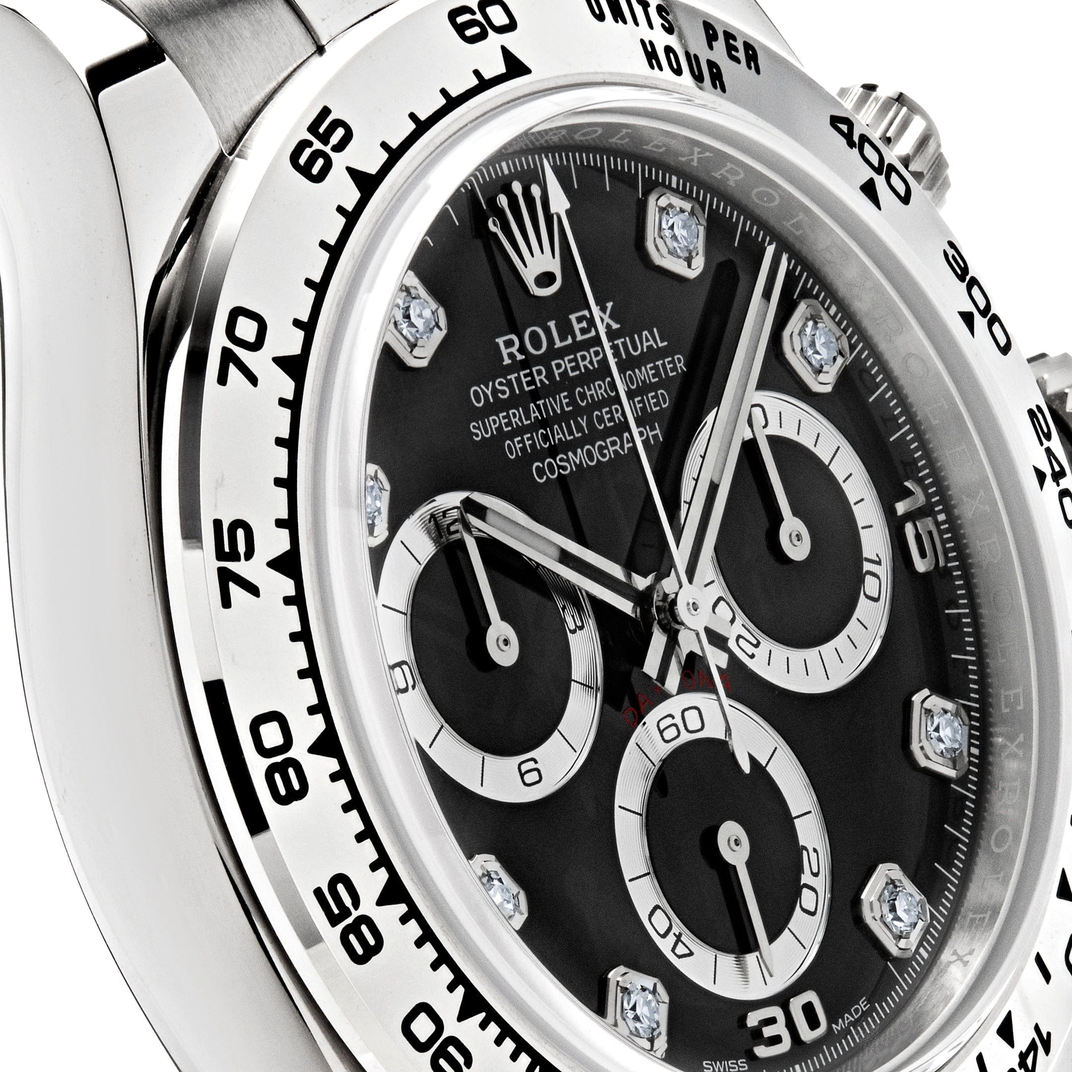 Rolex Daytona 116509 White Gold Black Diamond Dial - 图片 3