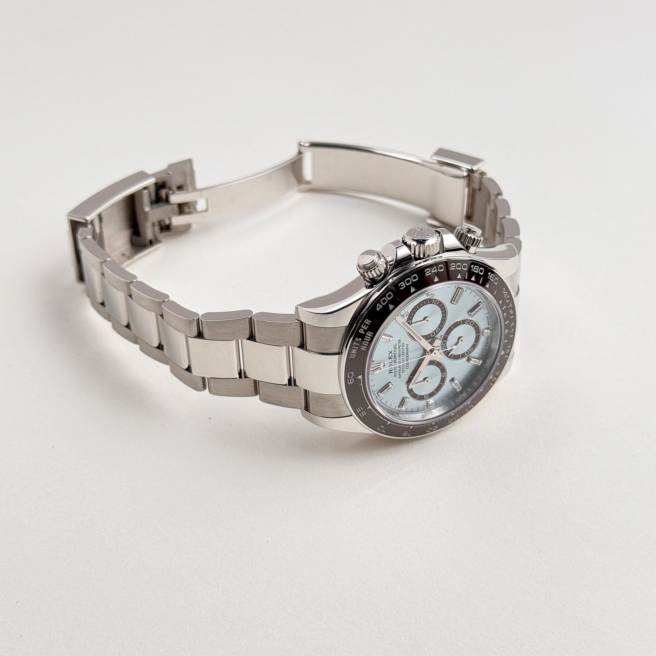 Rolex Daytona 126506 Platinum Ice Blue Baguette Dial (2024) - 图片 5