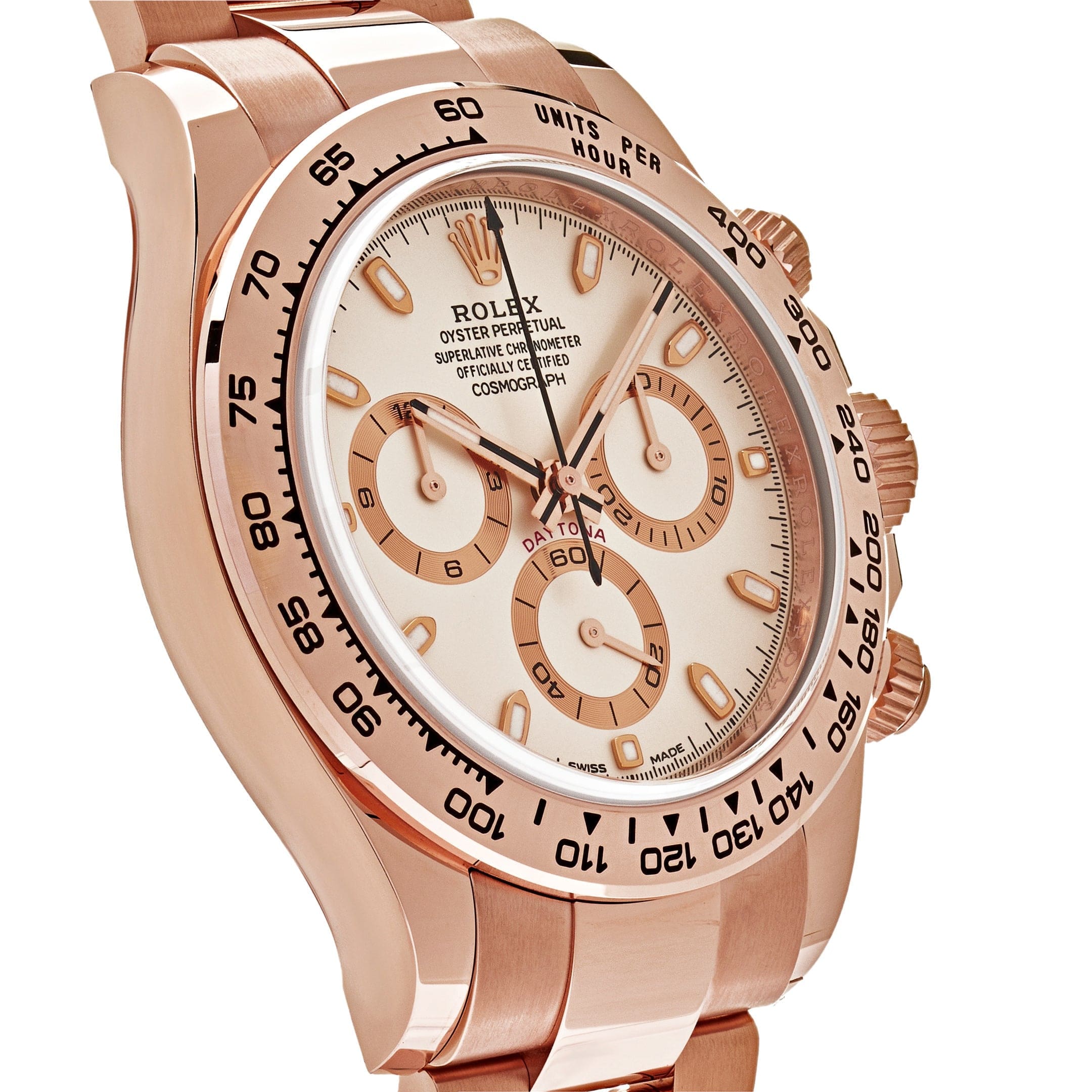 Rolex Daytona 116505 Rose Gold Ivory White Dial - 图片 3