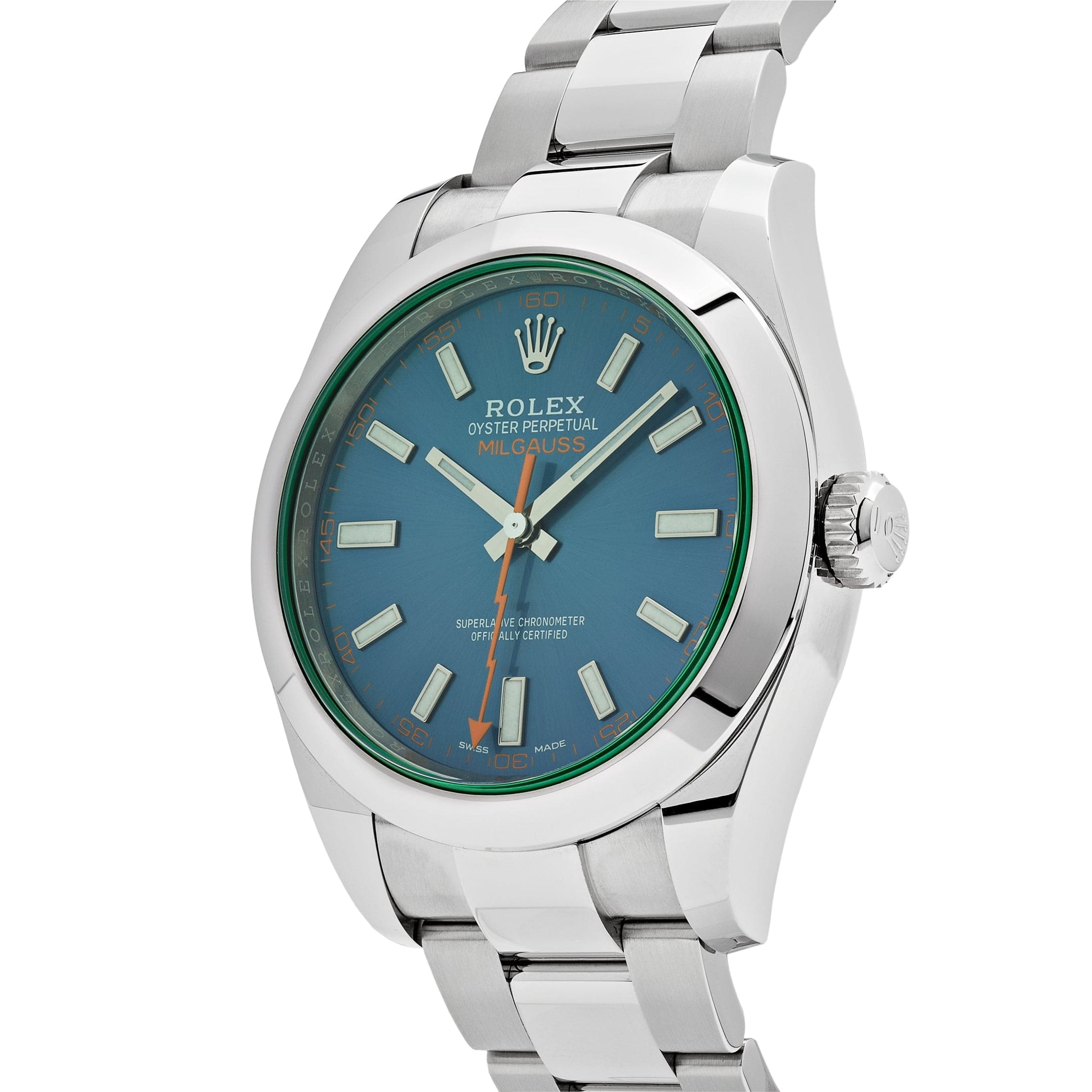 Rolex Milgauss 116400GV Stainless Steel Blue Dial (2021) - 图片 3