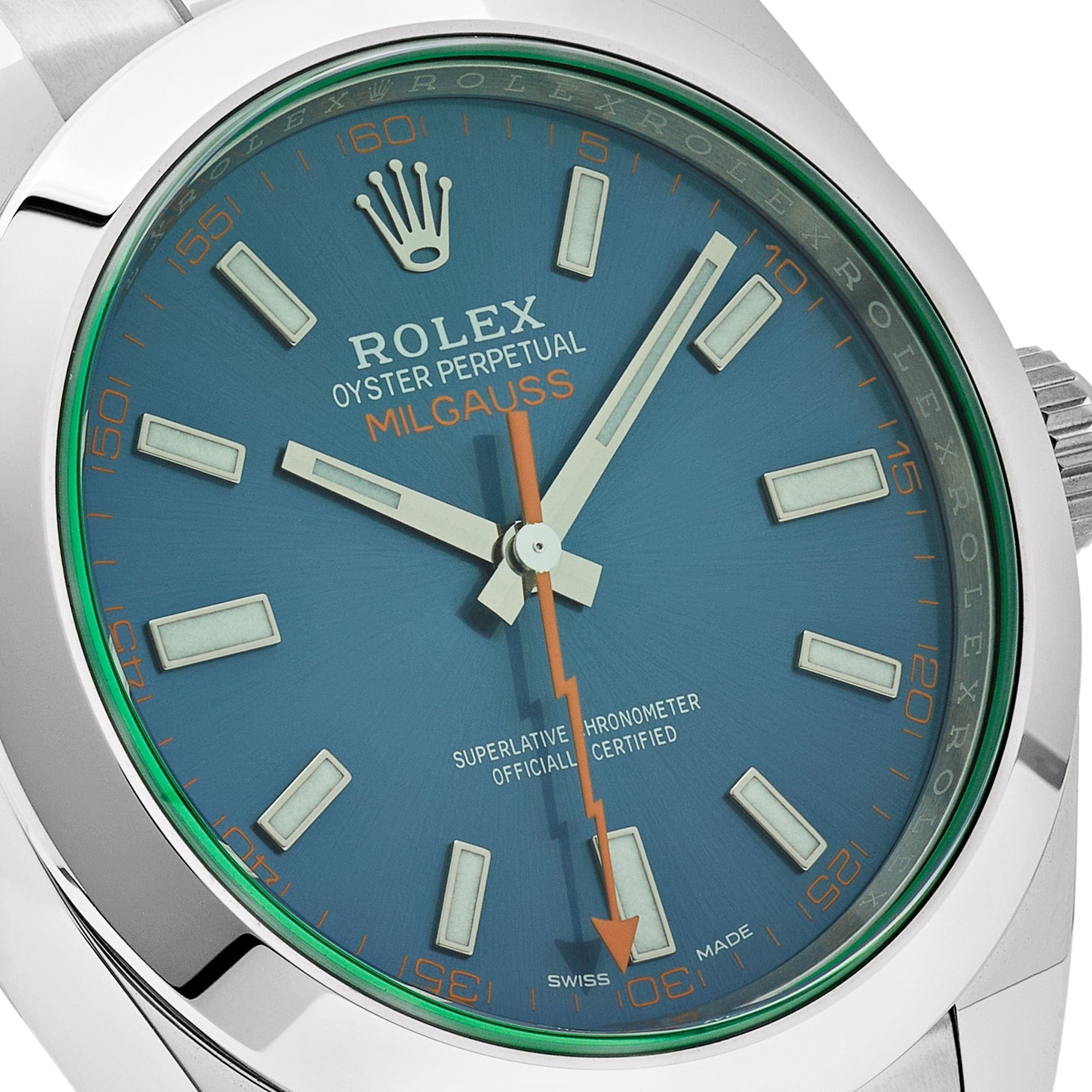 Rolex Milgauss 116400GV Stainless Steel Blue Dial (2021) - 图片 5