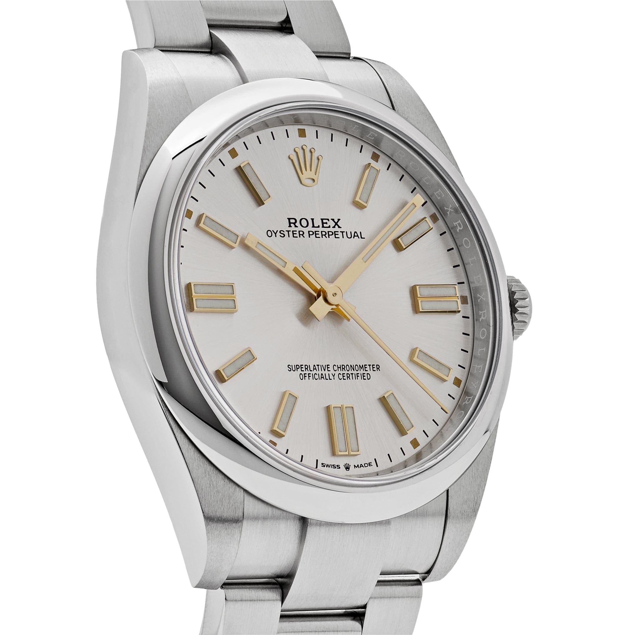 Rolex Oyster Perpetual 41 124300 Stainless Steel Silver Dial (2024) - 图片 4