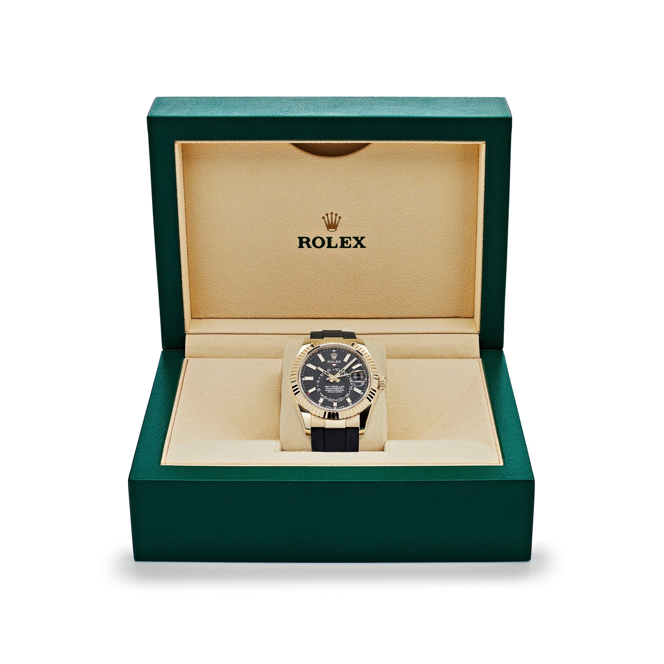 Rolex Sky-Dweller 326238 Yellow Gold Bright Black Dial - 图片 7